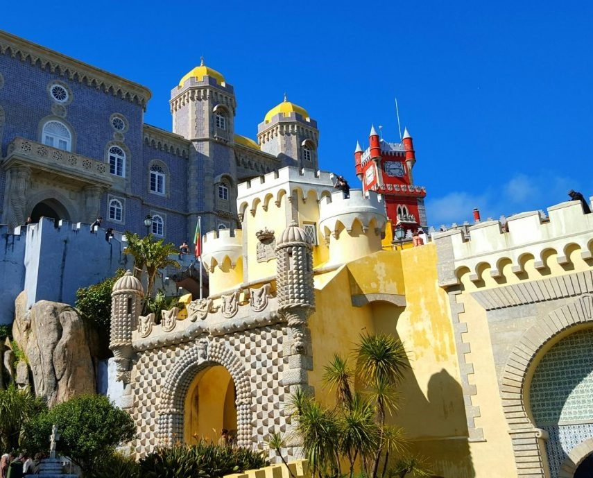 palatele din Sintra-Pena