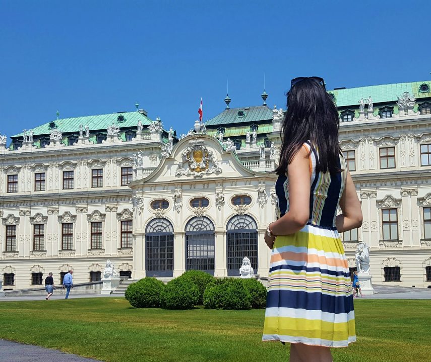 palatul velbedere-călătorie in viena