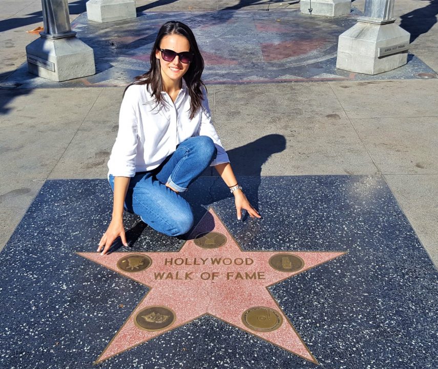 excursie pe coasta de vest a americii- walk of fame